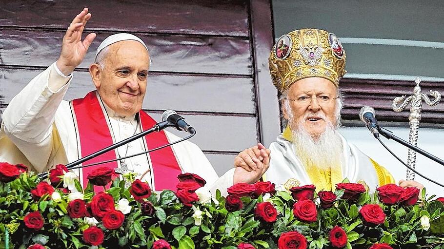 Papst Franziskus und Patriarch Bartholomaios I.