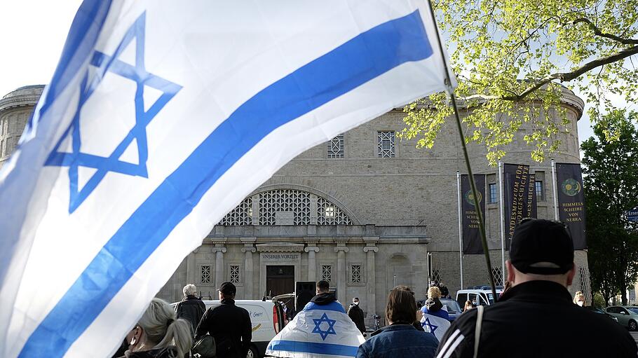 Demonstration gegen Antisemitismus