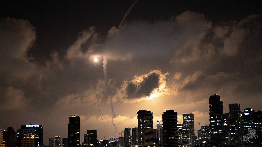 Raketenangriff auf Tel Aviv