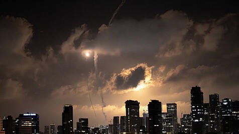 Raketenangriff auf Tel Aviv