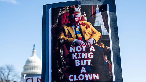 Proteste gegen US-Präsident Donald Trump in Washington, D.C.