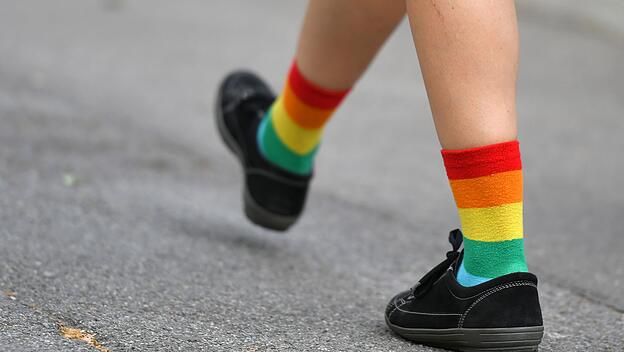 Regenbogenparade und Christopher Street Day in Wien (&Ouml;sterreich)