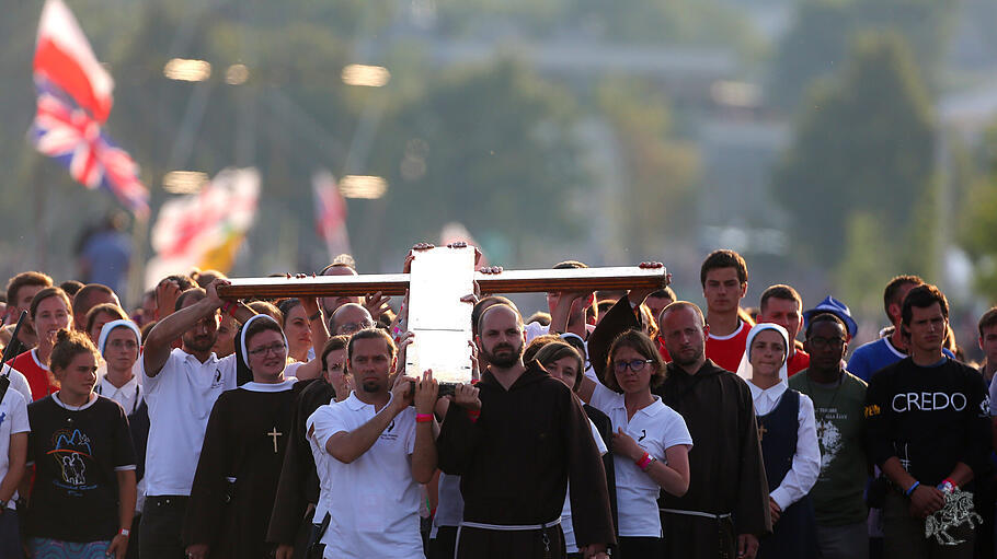 Kreuzweg auf dem WJT 2016