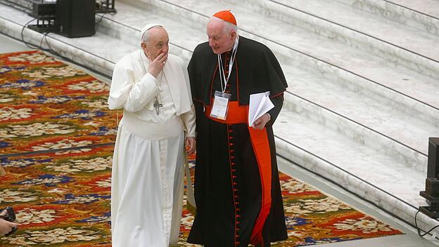 Papst Franziskus und Kardinal Ouellet