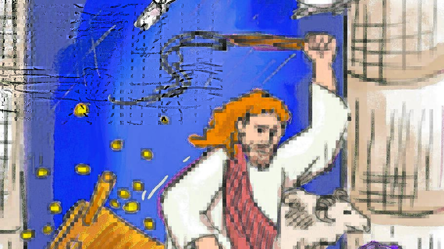 Jesus im Tempel
