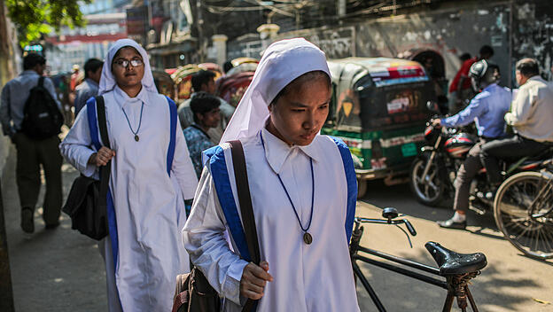 Vorgehen der Regierung Modi gegen die Schwestern von Mutter Teresa