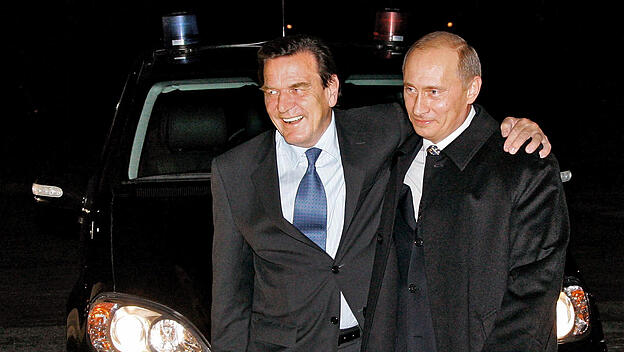 Schröder und Putin