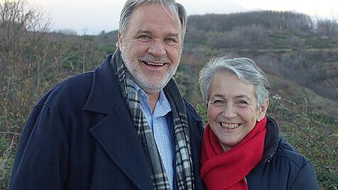 Jürgen Liminski mit seiner Frau Martine