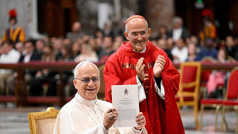 Papst Leo stellt sein neues Schreiben vor