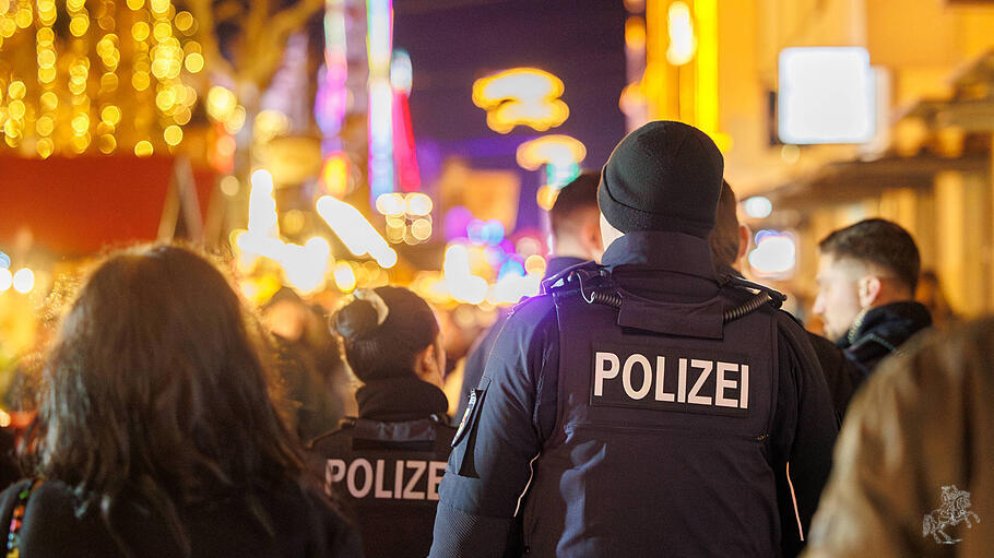 Polizeipräsenz auf Weihachtsmärkten