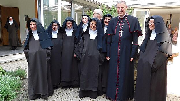 Erzbischof Stankeviès bei der Einweihung des ersten kontemplativen Kloster Lettlands