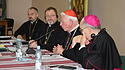 Erzbischof Lackner und Bischof Krautwaschl referieren vor unierten Bischöfen