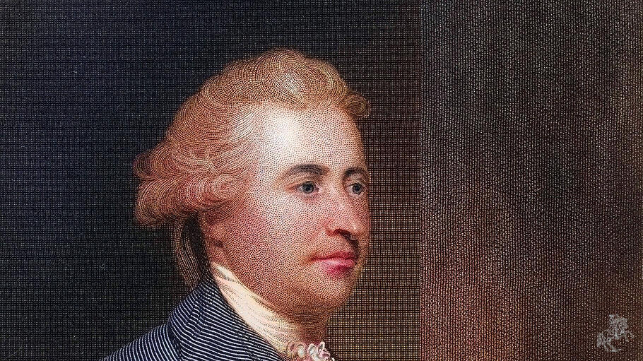 Edmund Burke, anglo-irische Staatsmann und politische Denker