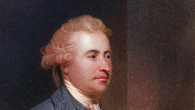 Edmund Burke, anglo-irische Staatsmann und politische Denker