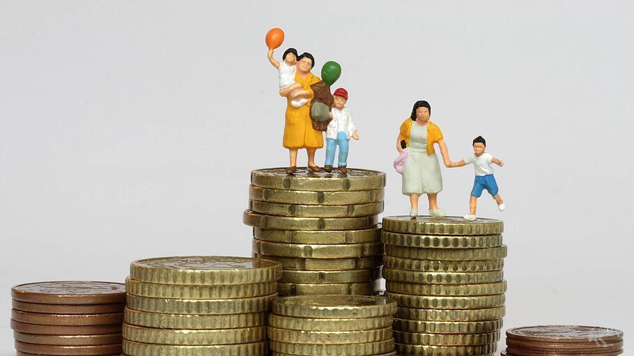 Symbolbild Geld und Familie