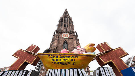 Erzdiözese Freiburg zum Umgang mit Missbrauch - Protest