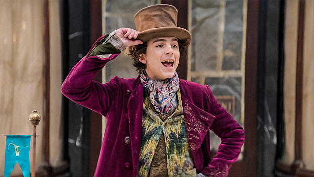 Timothee Chalamet im Film "Wonka"