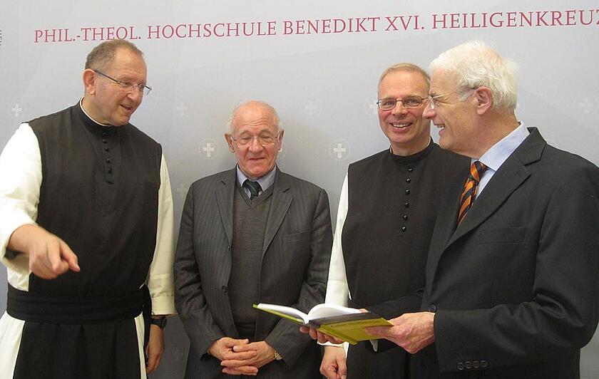 Karl Wallner in der Hochschule Heiligenkreuz