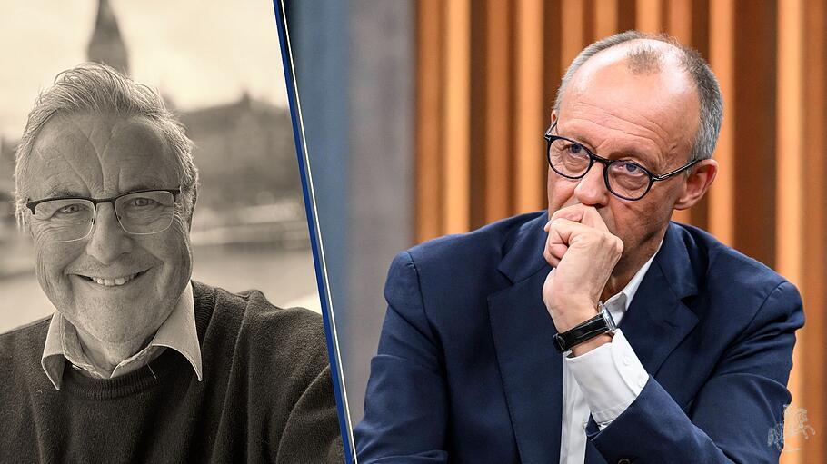 Bundeskanzler Friedrich  Merz bei Caren Miosga