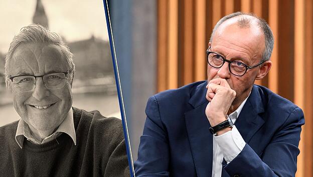 Bundeskanzler Friedrich  Merz bei Caren Miosga