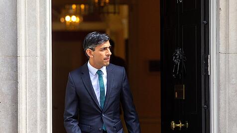 Britischer Premierminister Rishi Sunak