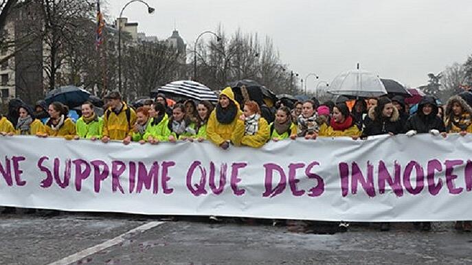 Marsch für das Leben in Paris 2018