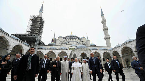 Papst Leo in Istanbul