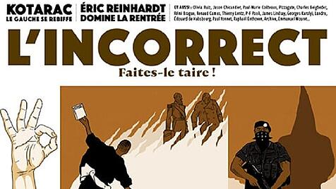 Internationale zeitungsschau: L´incorrect