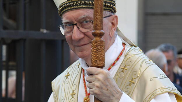 Italy: Pietro Parolin in Casoria