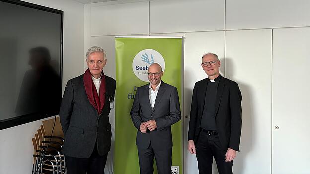 Manfred Müller, Diakon Kai Witzel, und Andreas Kuhlmann.