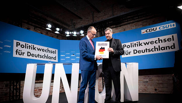 Friedrich Merz, Markus Soeder - Wahlprogramm