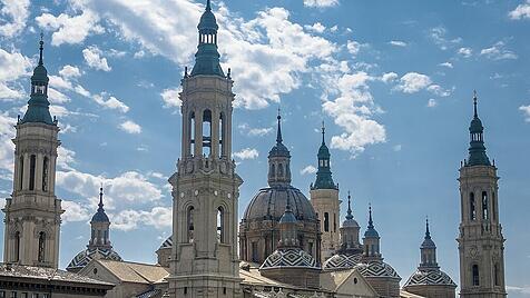 Basílica del Pilar im Zentrum Saragossas