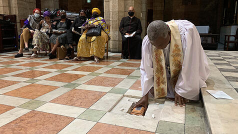 Nach der Trauerfeier für Südafrikas Friedensnobelpreisträger Desmond Tutu