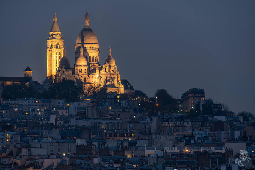 Montmartre und die Basilika Sacré-Coeur Paris