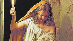 Gemälde der heiligen Lucia