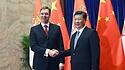 Serbiens Präsident Aleksandar Vucic und Chinas