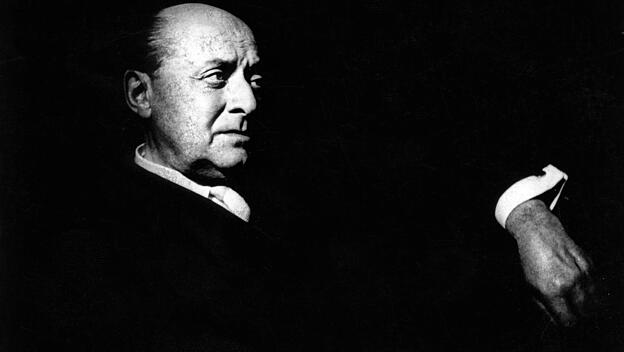 Dichter und Arzt Gottfried Benn.