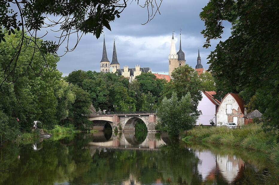 Stadt bei merseburg