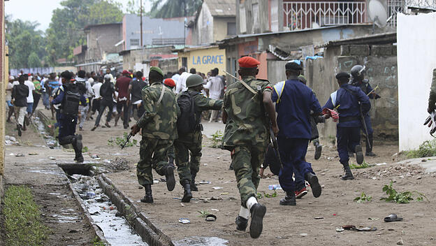 Protest im Kongo
