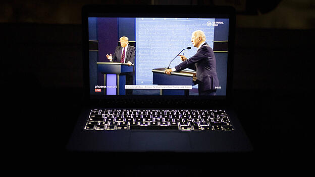 Das TV-Duell zur US-Wahl im November zwischen Joe Biden und Donald Trump