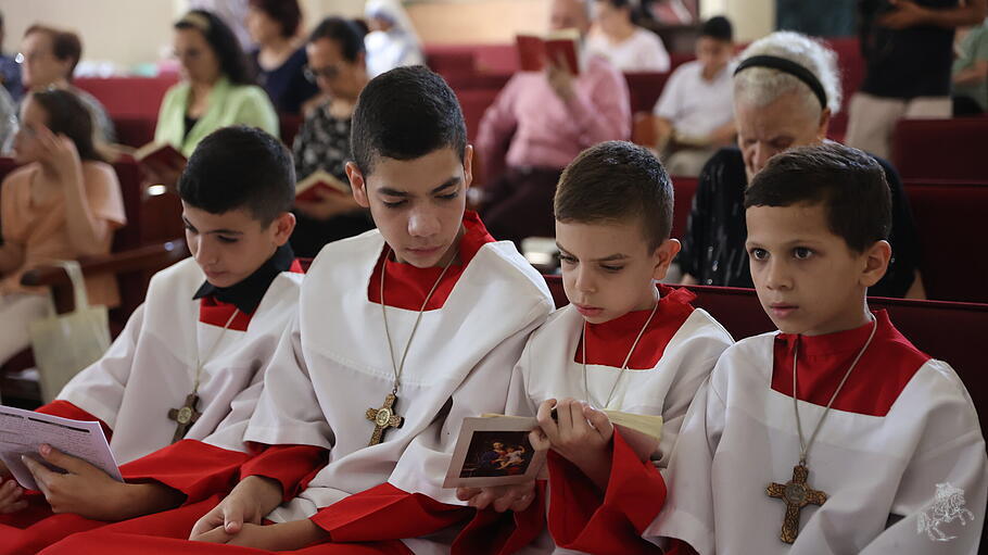 Ministranten in Gaza