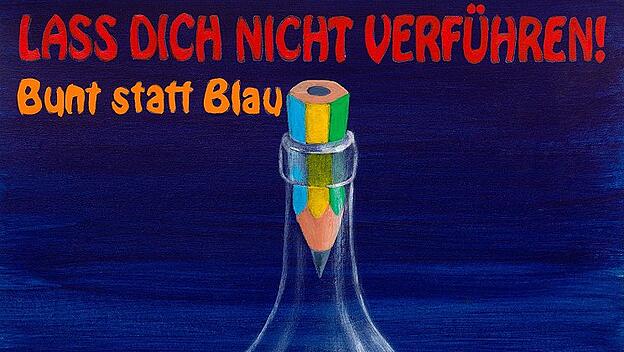 Brandenburger Schüler gewinnt  "bunt statt blau" 2015