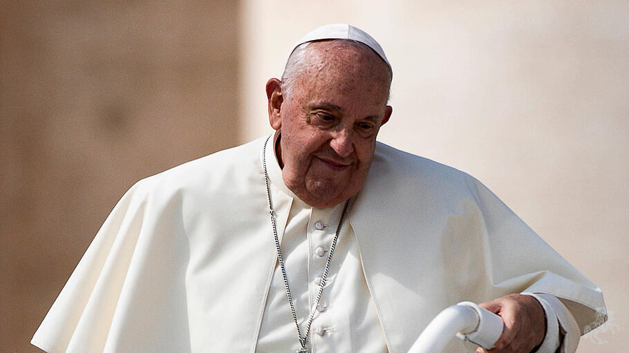 Papst Franziskus bei Generalaudienz