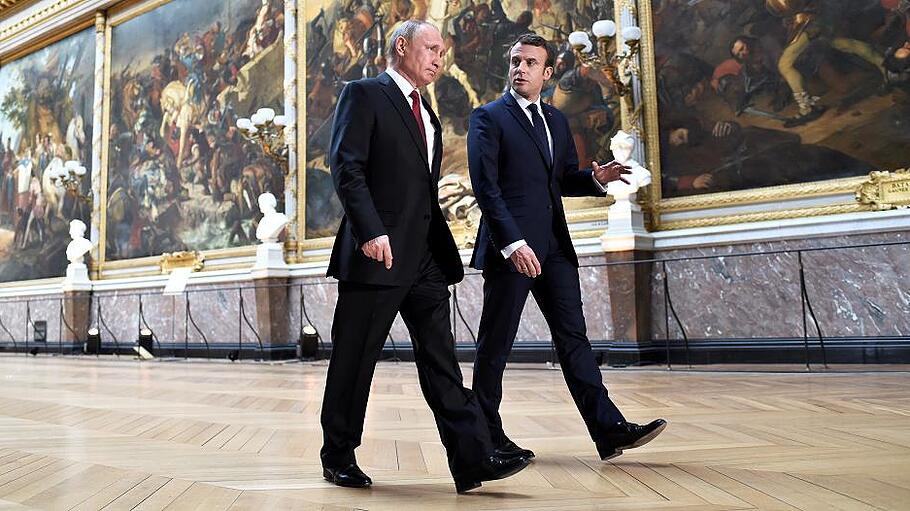 Besuch des russischen Präsidenten Putin in Frankreich