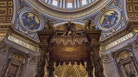 Petersdom Rom Altar