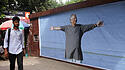 Plakat mit Muhammad Yunus