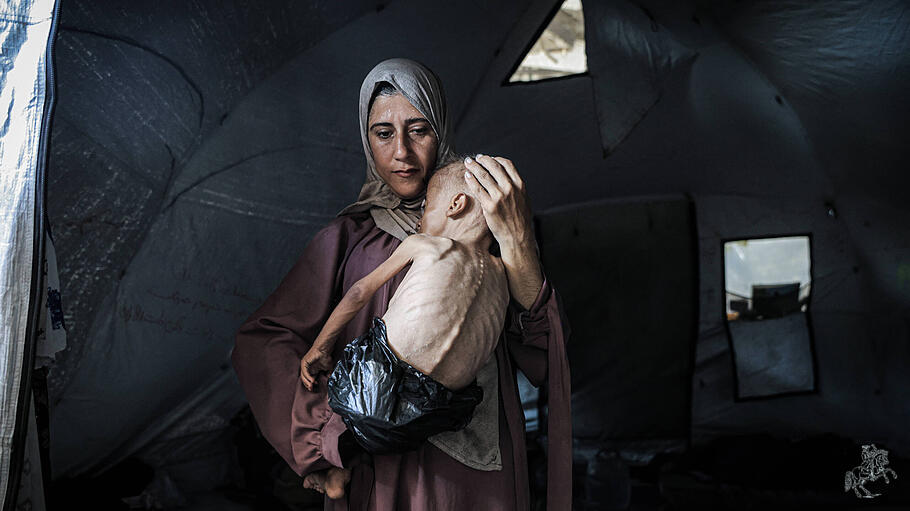 Hungerleiden in Gaza