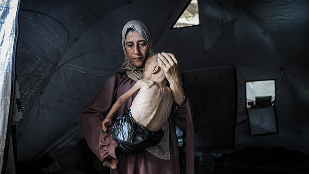Hungerleiden in Gaza