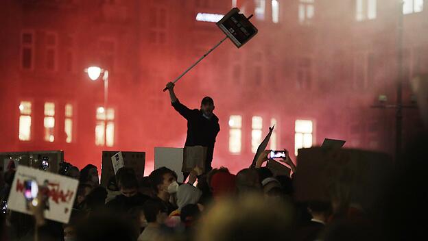 Proteste gegen Entscheidung zum Abtreibungsgesetz in Polen