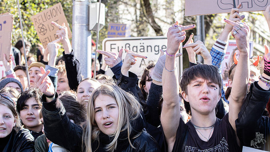 Gegenprotest zum Marsch für s Leben in München